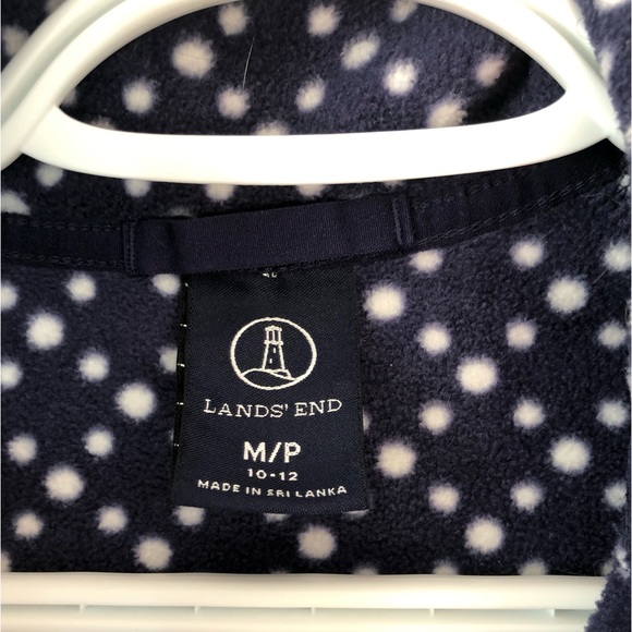 Super Soft Polka Dot Fleece Half Zip - Picture 3 of 4